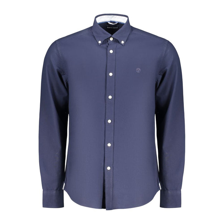 North Sails Blue Cotton Mens Shirt