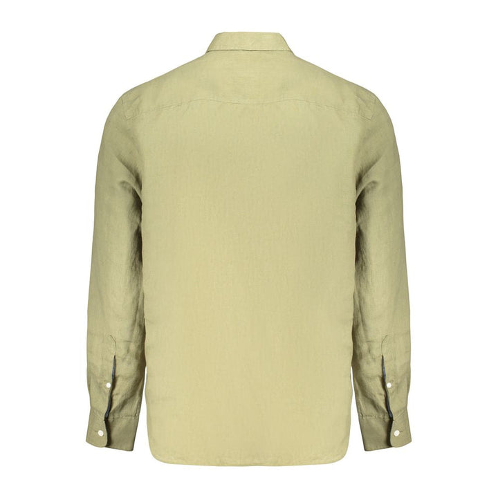 Men’s North Sails Green Linen Shirt