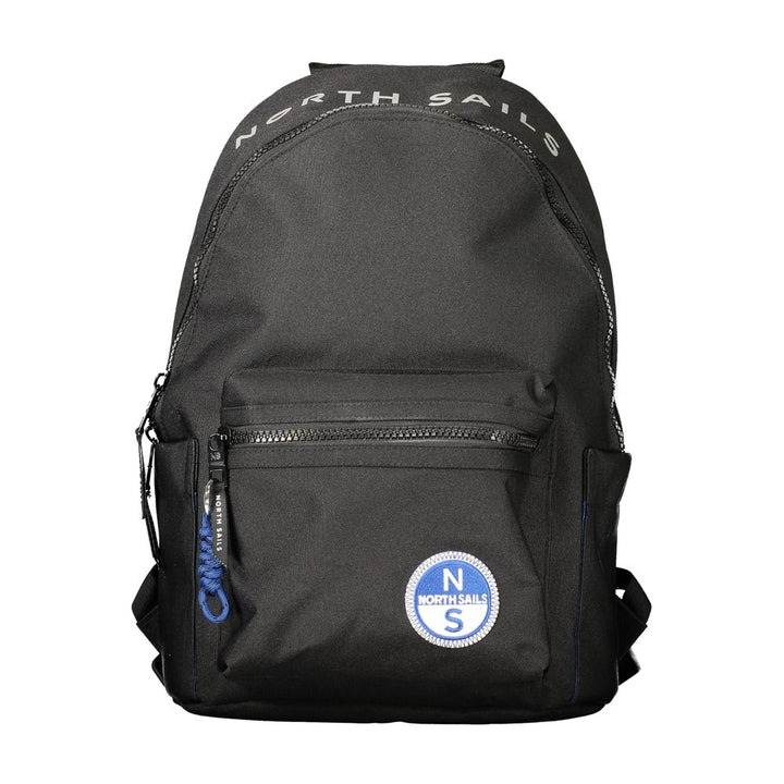 Men’s North Sails Nero Polyester Uomo Backpack with Versatile Design