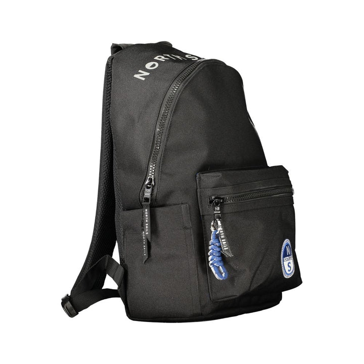Men’s North Sails Nero Polyester Uomo Backpack with Versatile Design
