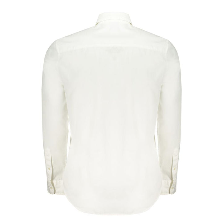 North Sails White Cotton Men Shirt