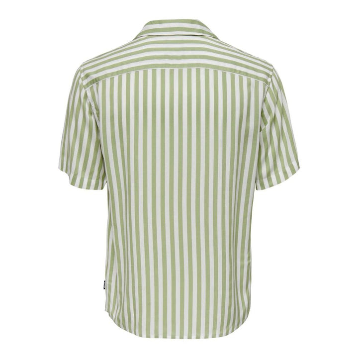 Only &amp; Sons Bicolor Cotton Pattern Shirt
