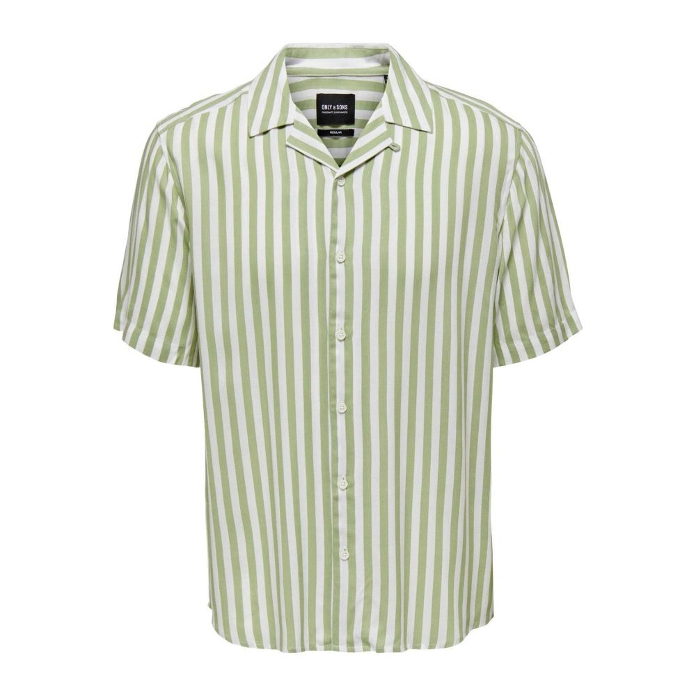 Only &amp; Sons Bicolor Cotton Pattern Shirt