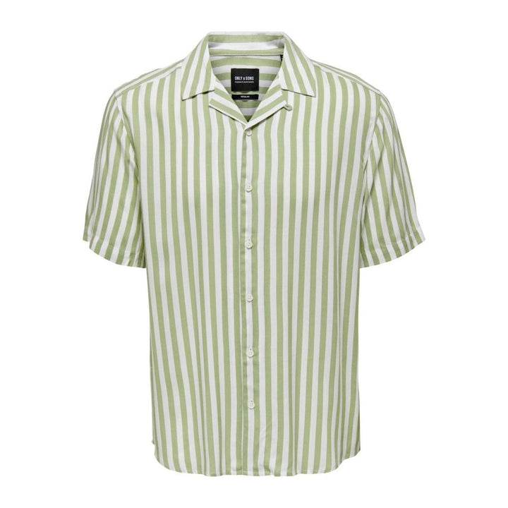Only &amp; Sons Bicolor Cotton Pattern Shirt