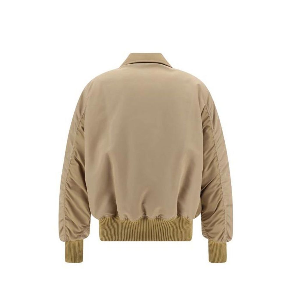 Men’s Palm Angels Beige Polyamide Bomber