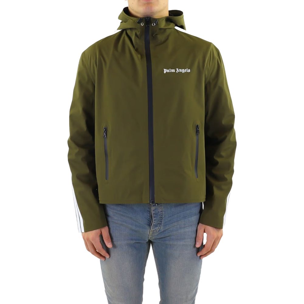 Men’s Palm Angels Bicolor Polyethylene Shell Jacket