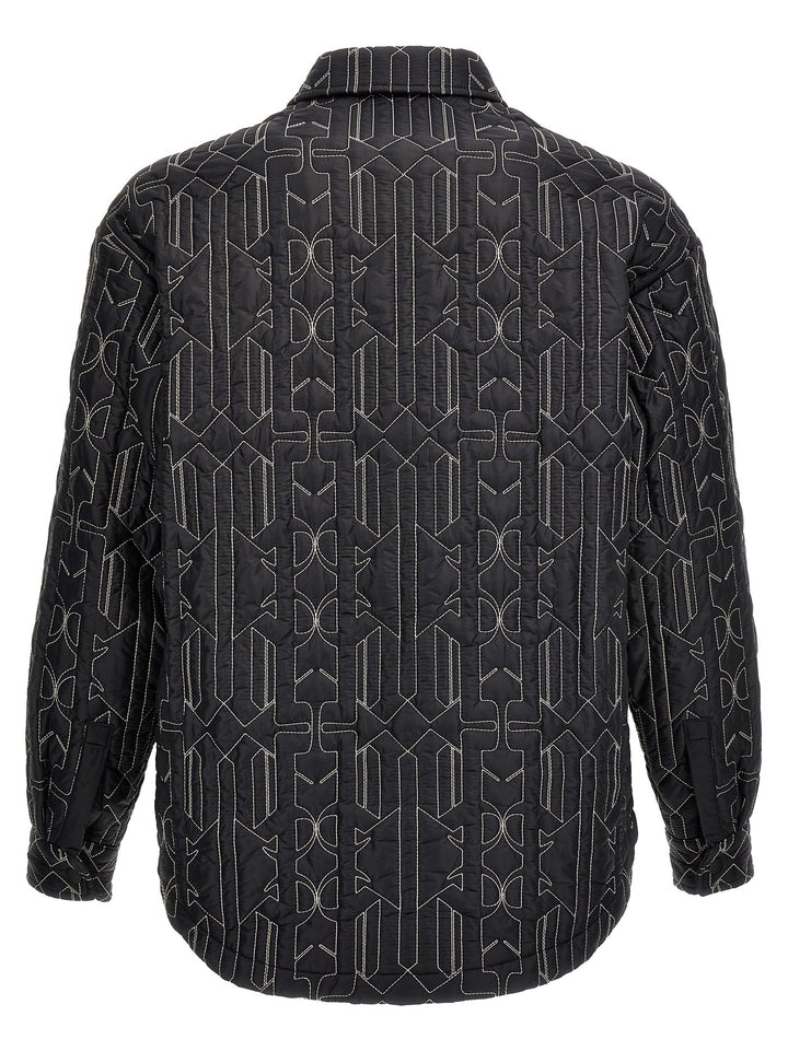 Men’s Palm Angels Gray Polyamide Shell Jacket