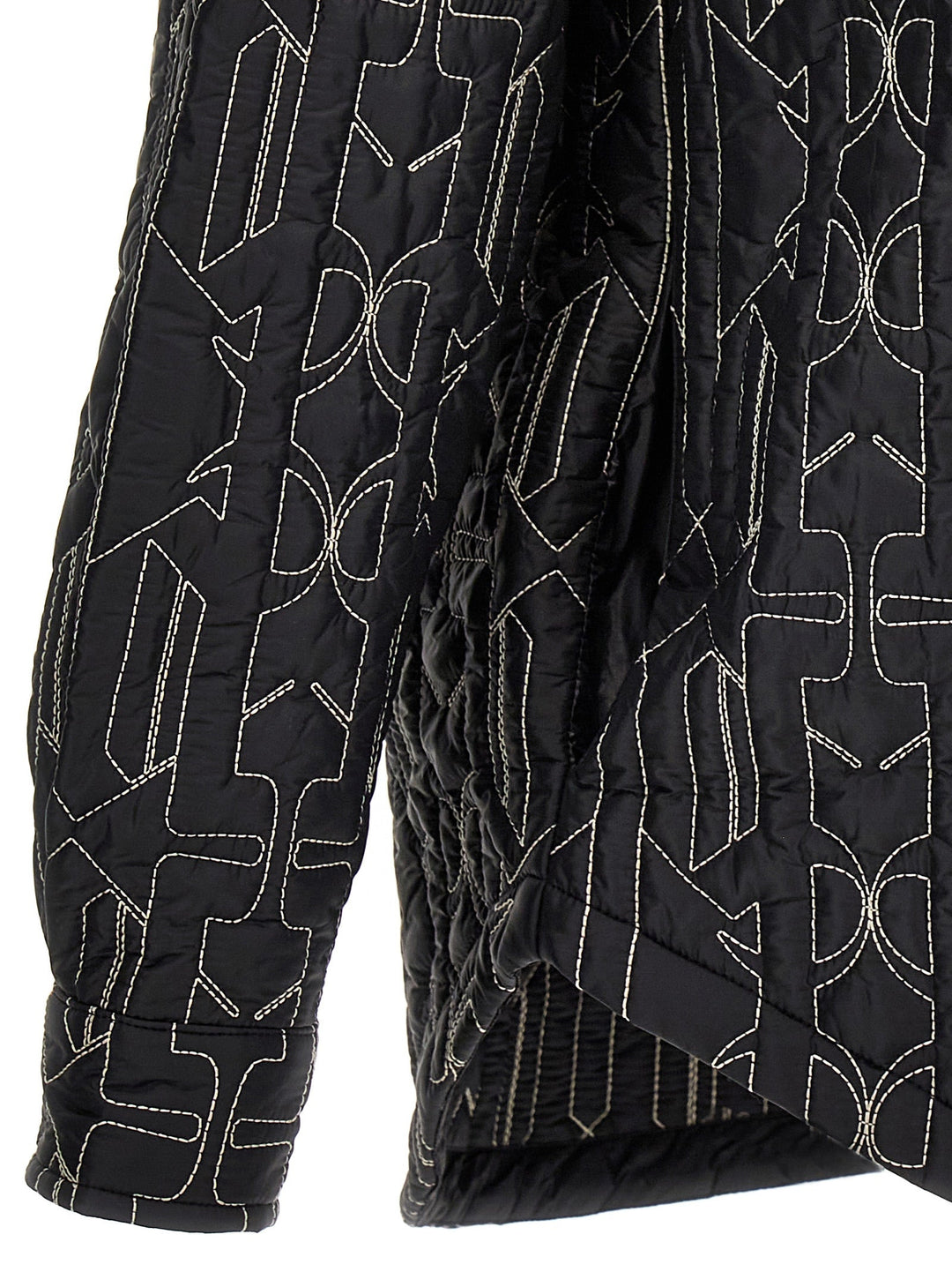 Men’s Palm Angels Gray Polyamide Shell Jacket