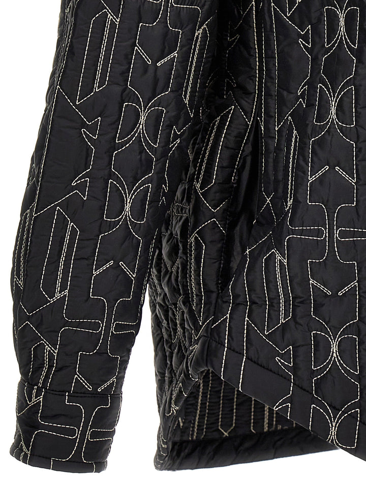 Men’s Palm Angels Gray Polyamide Shell Jacket