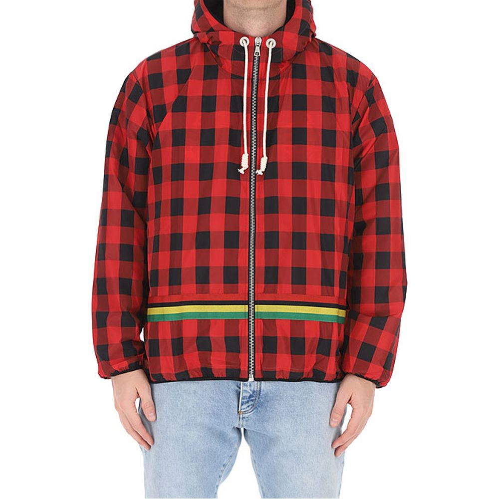 Men’s Palm Angels Multicolor Polyester Shell Jacket