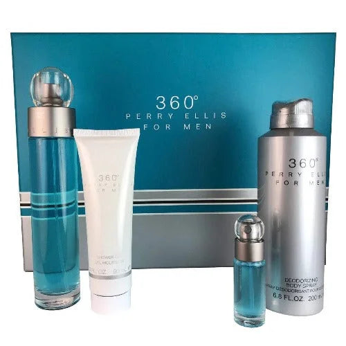 Men’s Perfume Gift Set with Eau De Toilette Spray and Shower Gel Sets Perry Ellis
