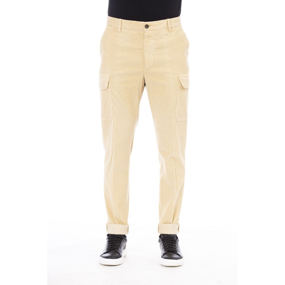 Men’s Peserico Beige Cotton Men Pants