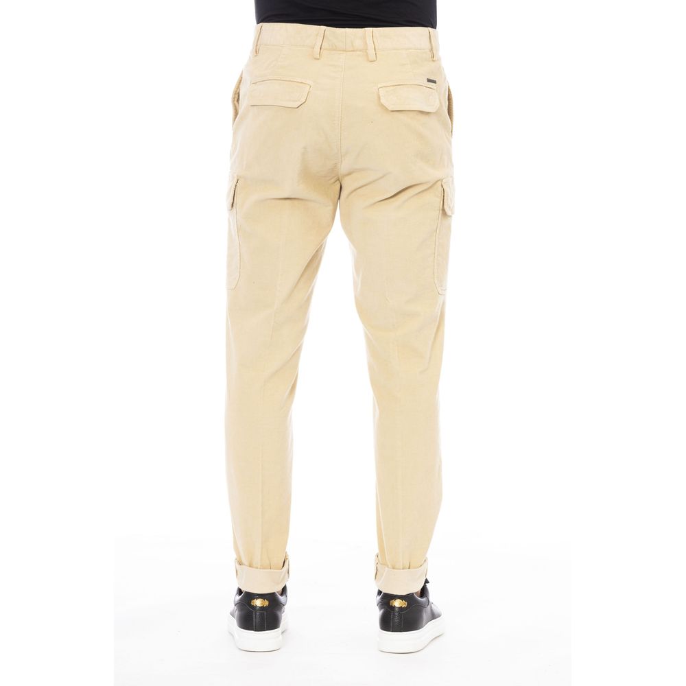 Men’s Peserico Beige Cotton Men Pants