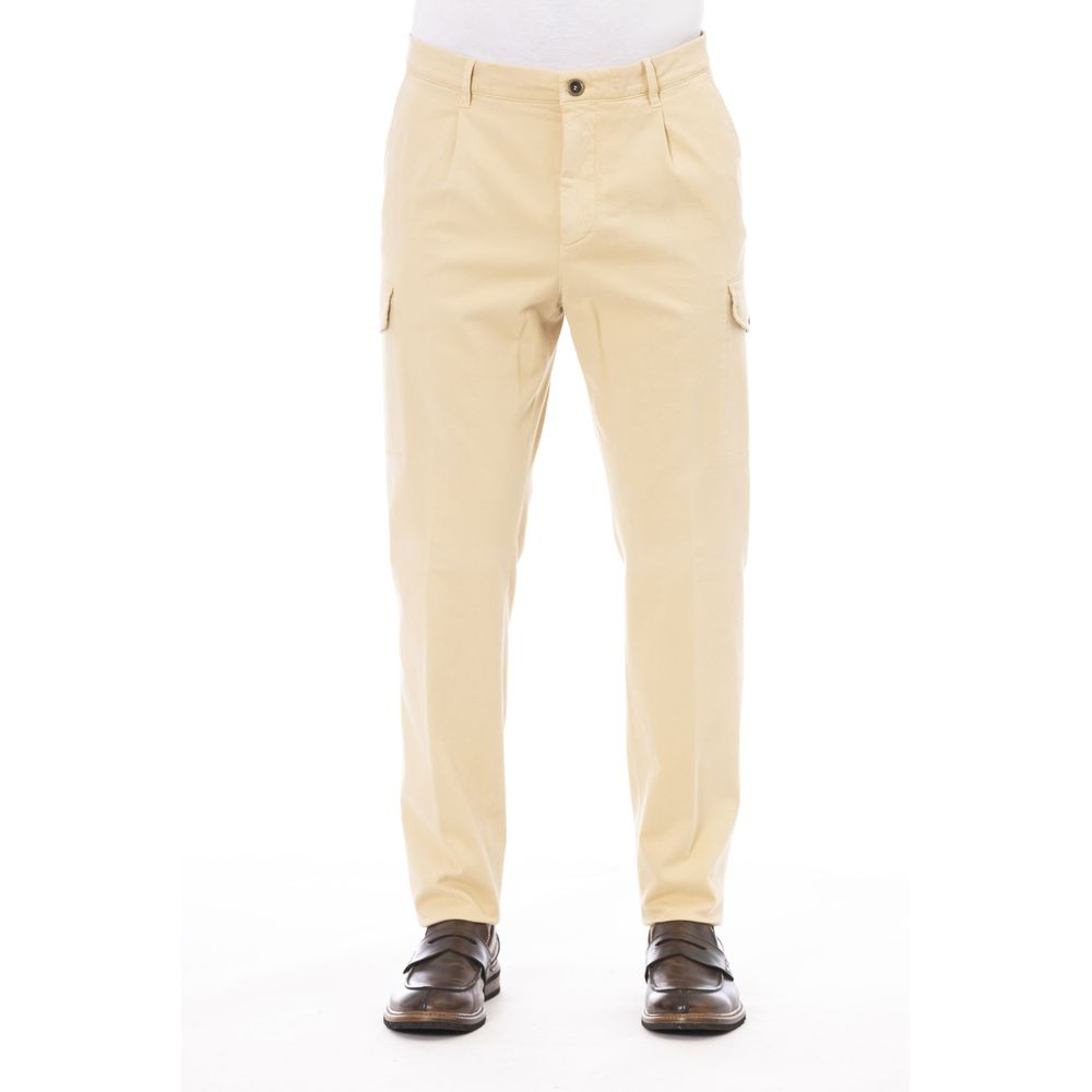 Men’s Peserico Beige Cotton Pant