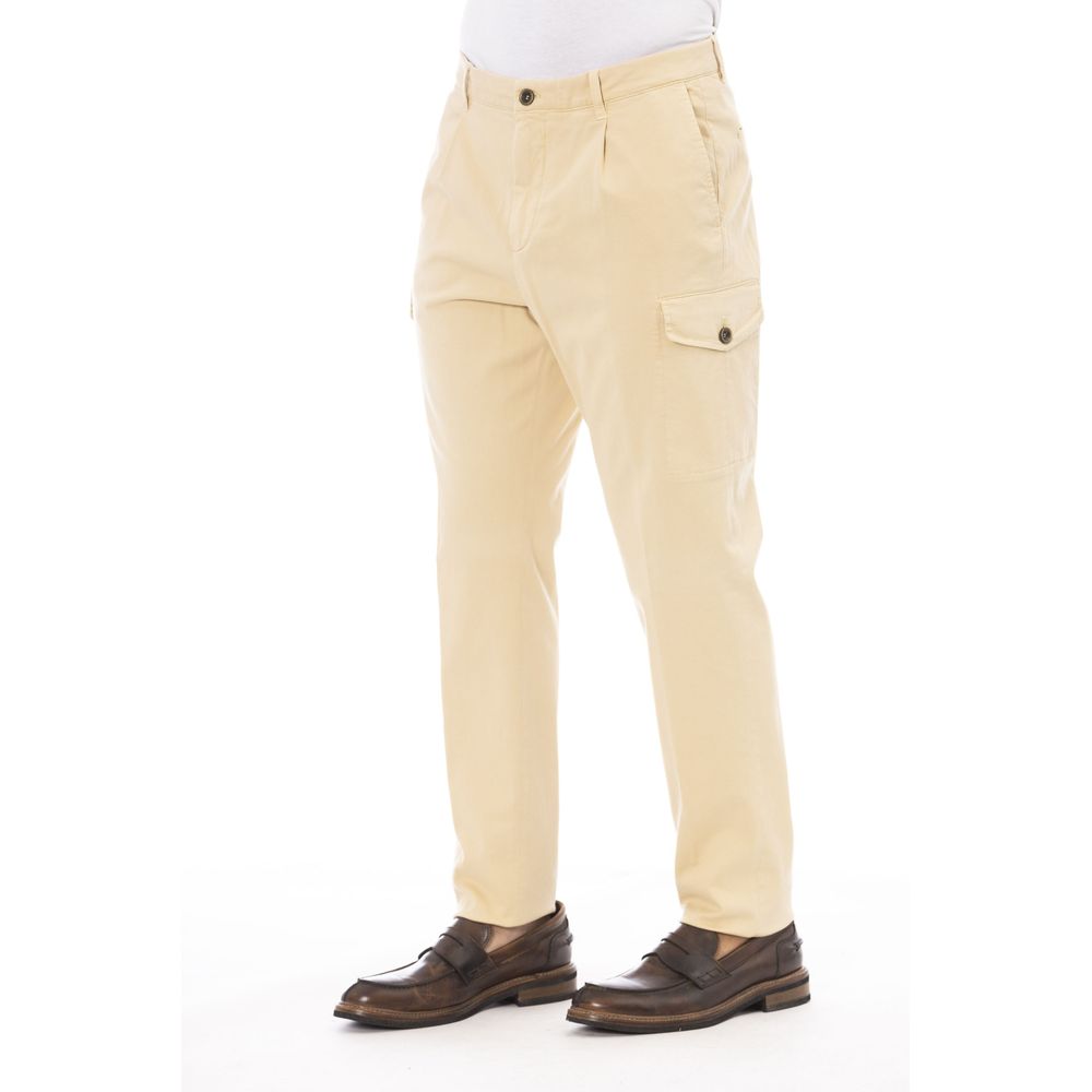 Men’s Peserico Beige Cotton Pant
