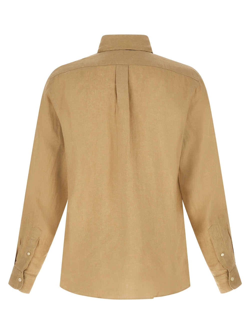 Polo Ralph Lauren Beige Linen Blouse