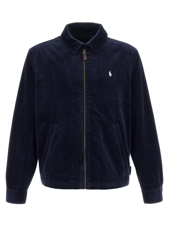 Men’s Polo Ralph Lauren Blue Cotton Full-length Jacket