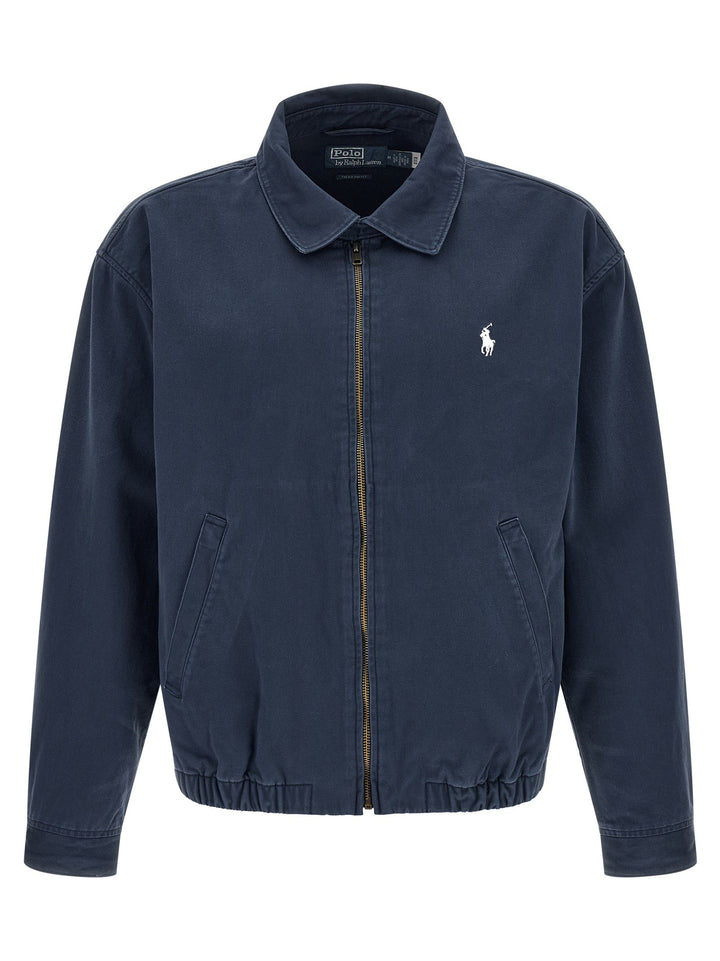 Men’s Polo Ralph Lauren Blue Cotton Full-length Jacket