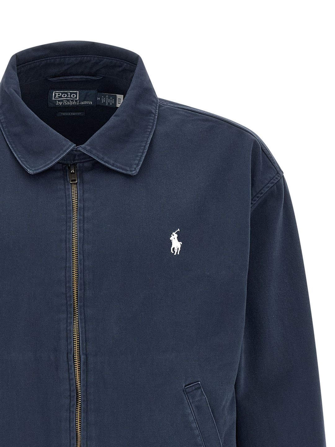 Men’s Polo Ralph Lauren Blue Cotton Full-length Jacket