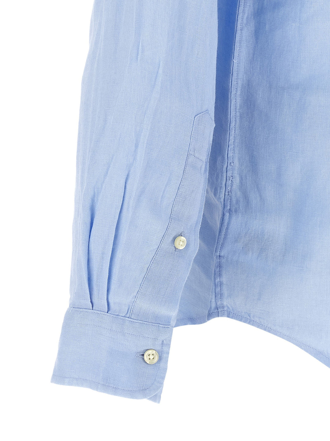 Polo Ralph Lauren Blue Linen Blouse