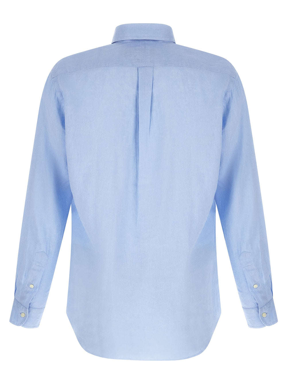 Polo Ralph Lauren Blue Linen Blouse