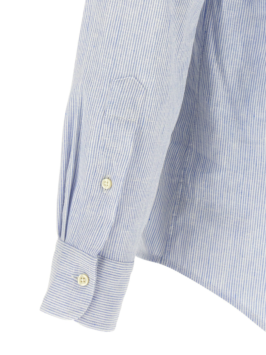 Polo Ralph Lauren Blue Linen Blouse