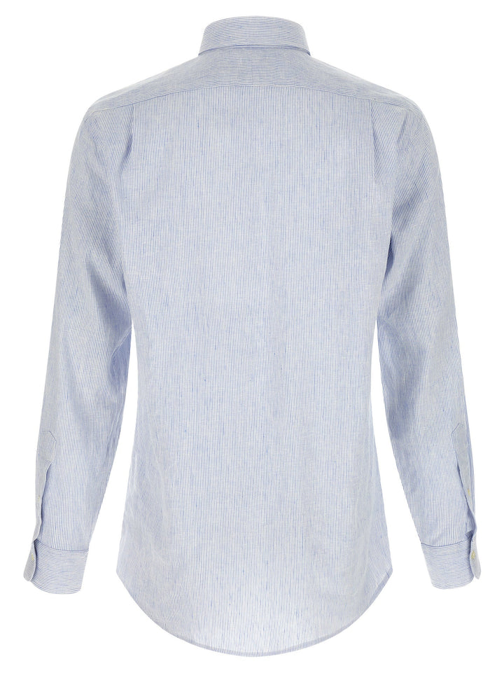Polo Ralph Lauren Blue Linen Blouse