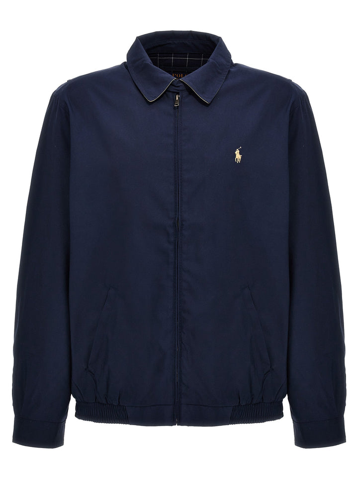 Men’s Polo Ralph Lauren Blue Polyester Bomber