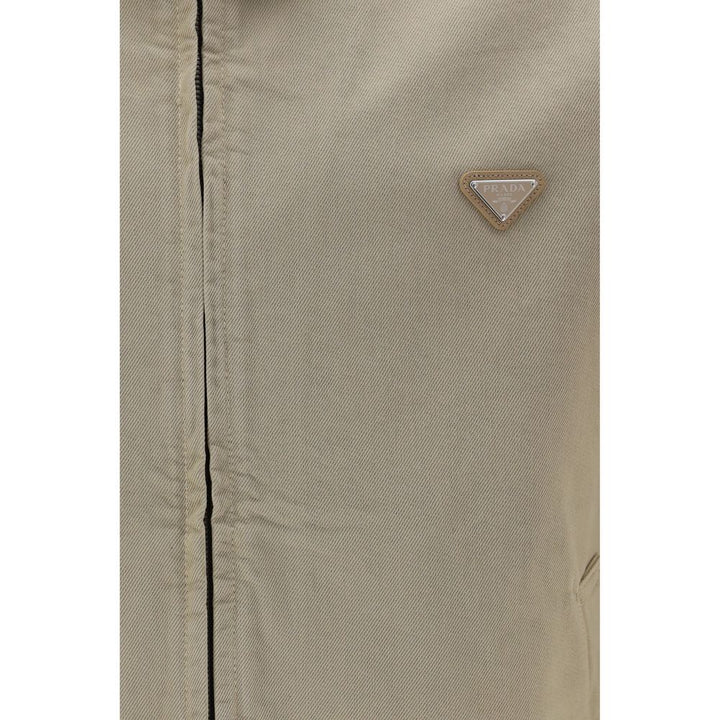 Men’s Prada Beige Cotton Denim Jacket