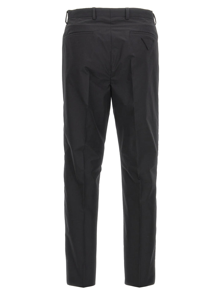 Men’s Prada Black Cotton Dress Pants