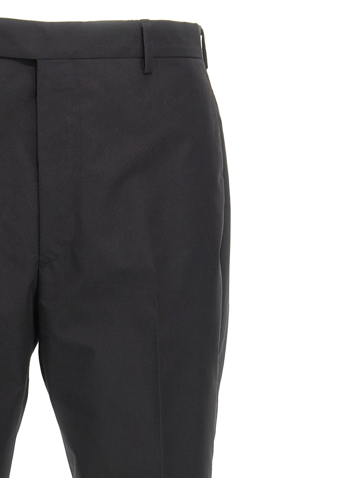 Men’s Prada Black Cotton Dress Pants