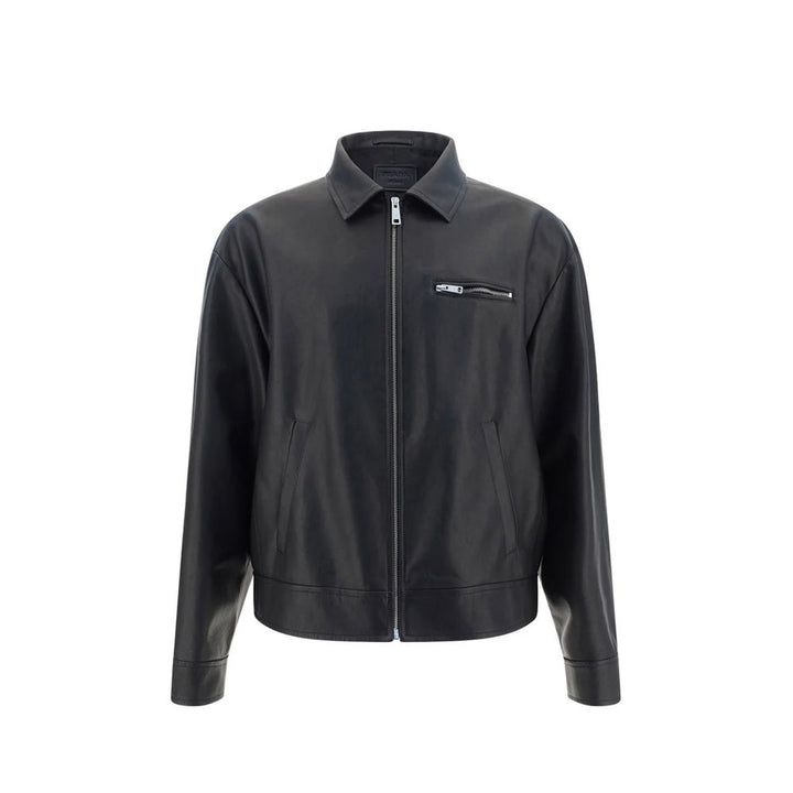 Men’s Prada Black Lamb Leather Jacket