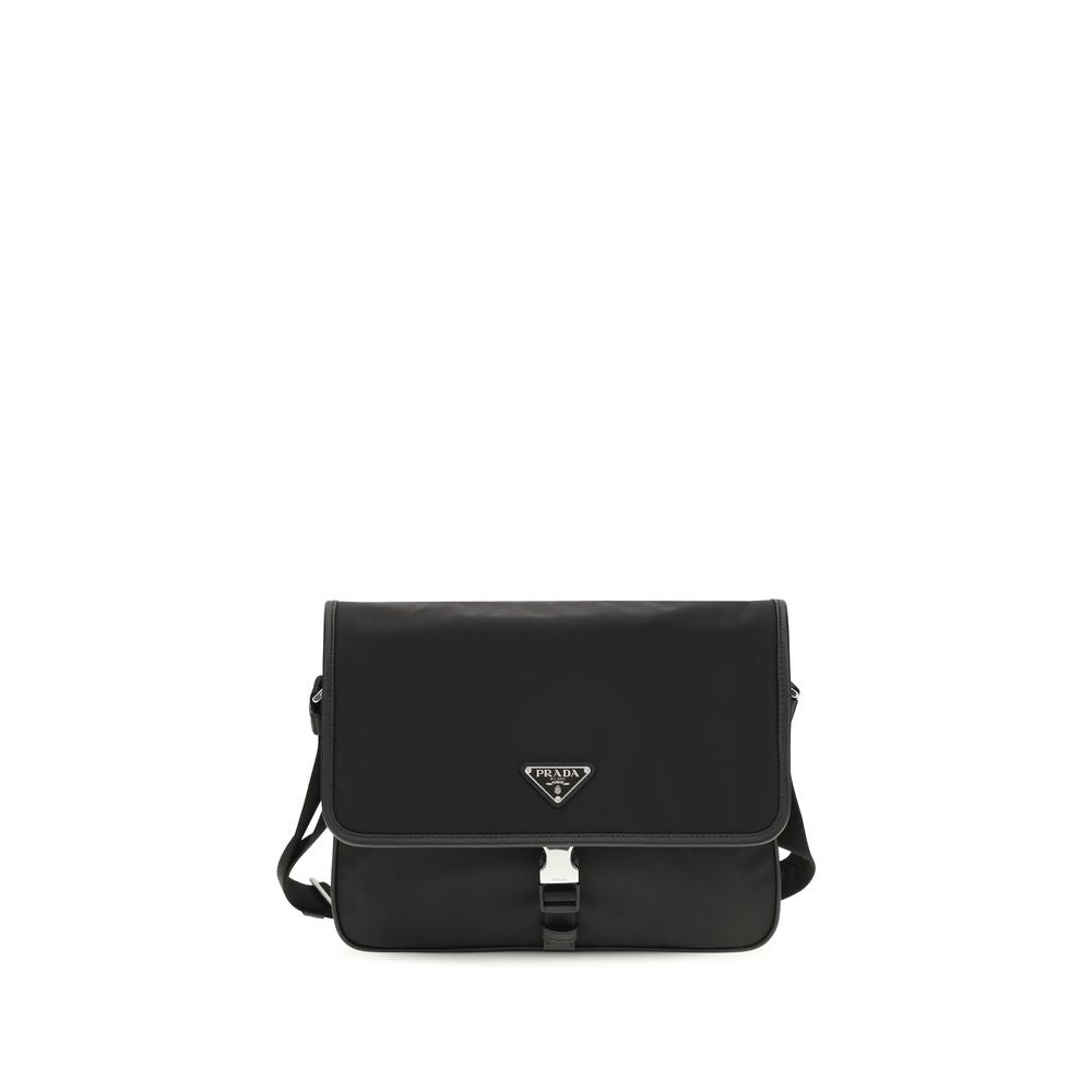 Men’s Prada Black Recycled Polyamide Shoulder Bag