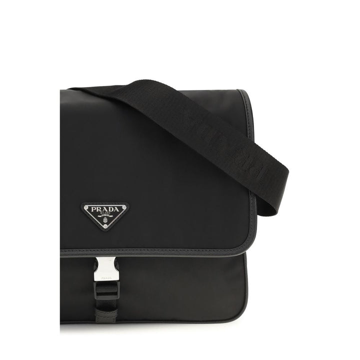 Men’s Prada Black Recycled Polyamide Shoulder Bag