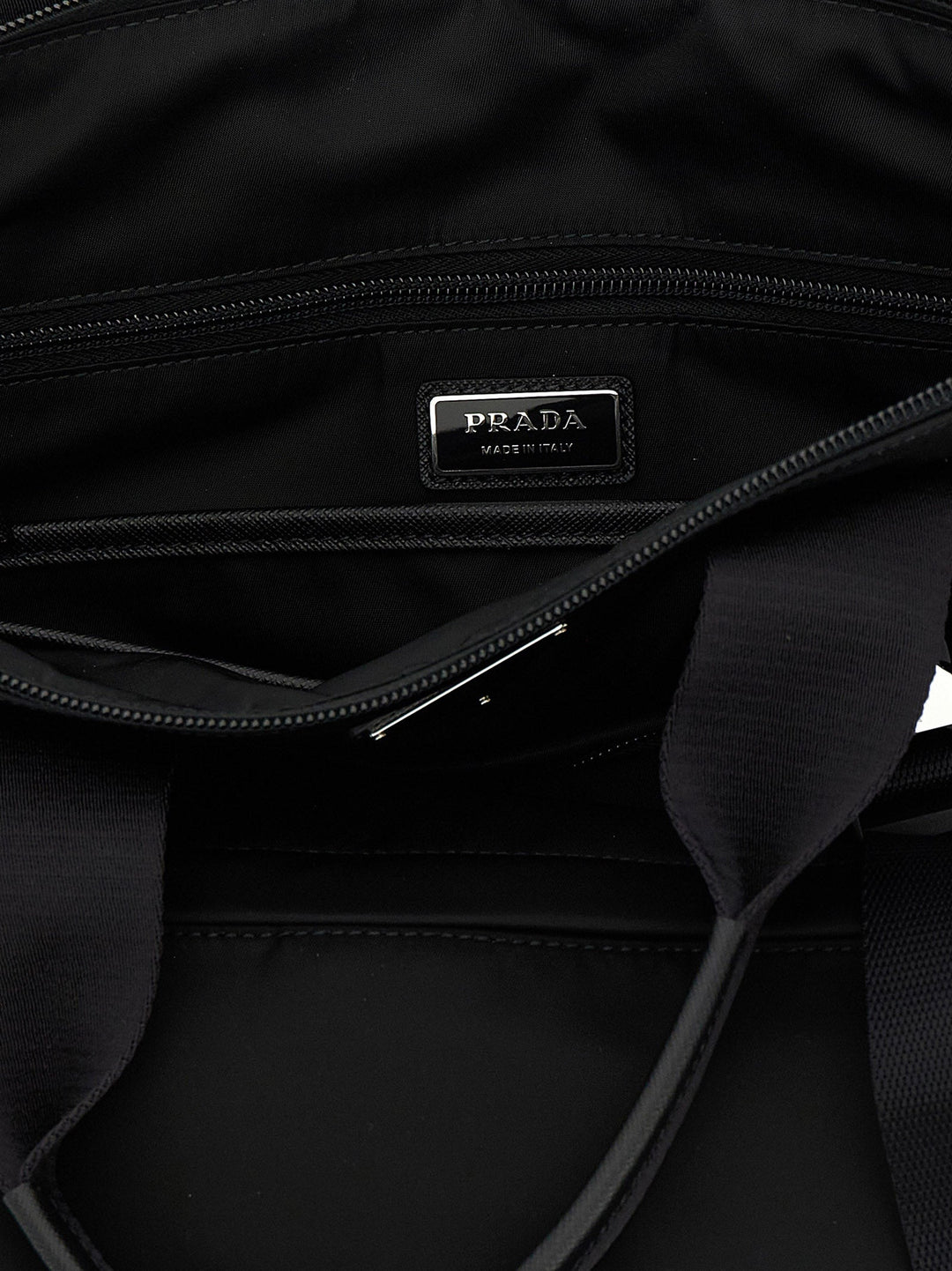 Men’s Prada Black Recycled Polyamide Tote Bag