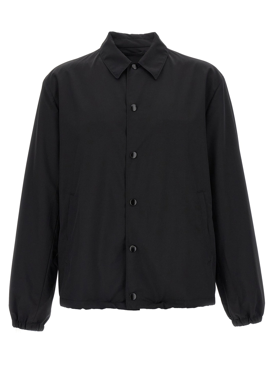 Men’s Prada Black Virgin Wool Full-length Jacket