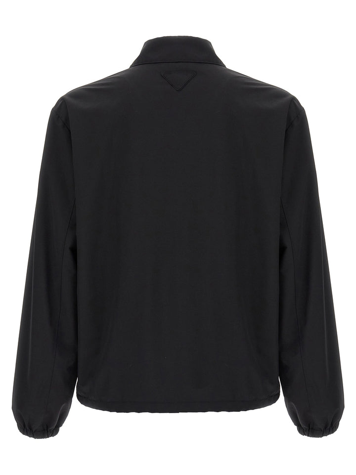 Men’s Prada Black Virgin Wool Full-length Jacket