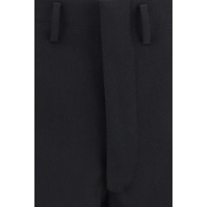 Men’s Prada Black Wool Oves Aries Dress Pants