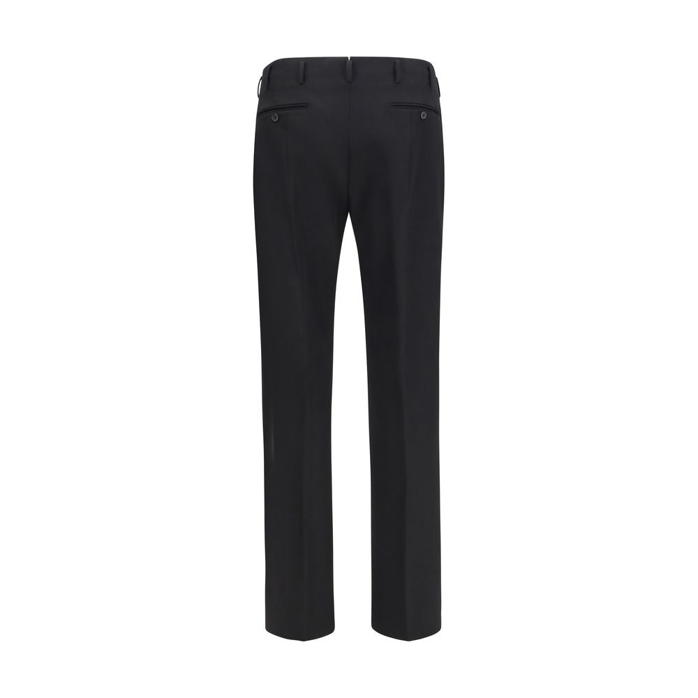 Men’s Prada Black Wool Oves Aries Dress Pants