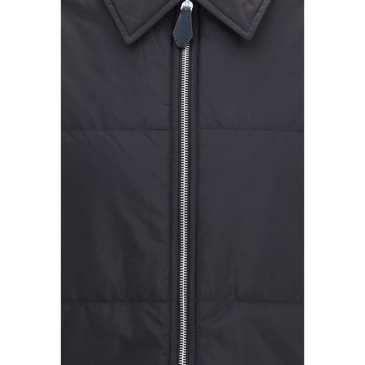 Men’s Prada Black Wool Oves Aries Full-length Jacket
