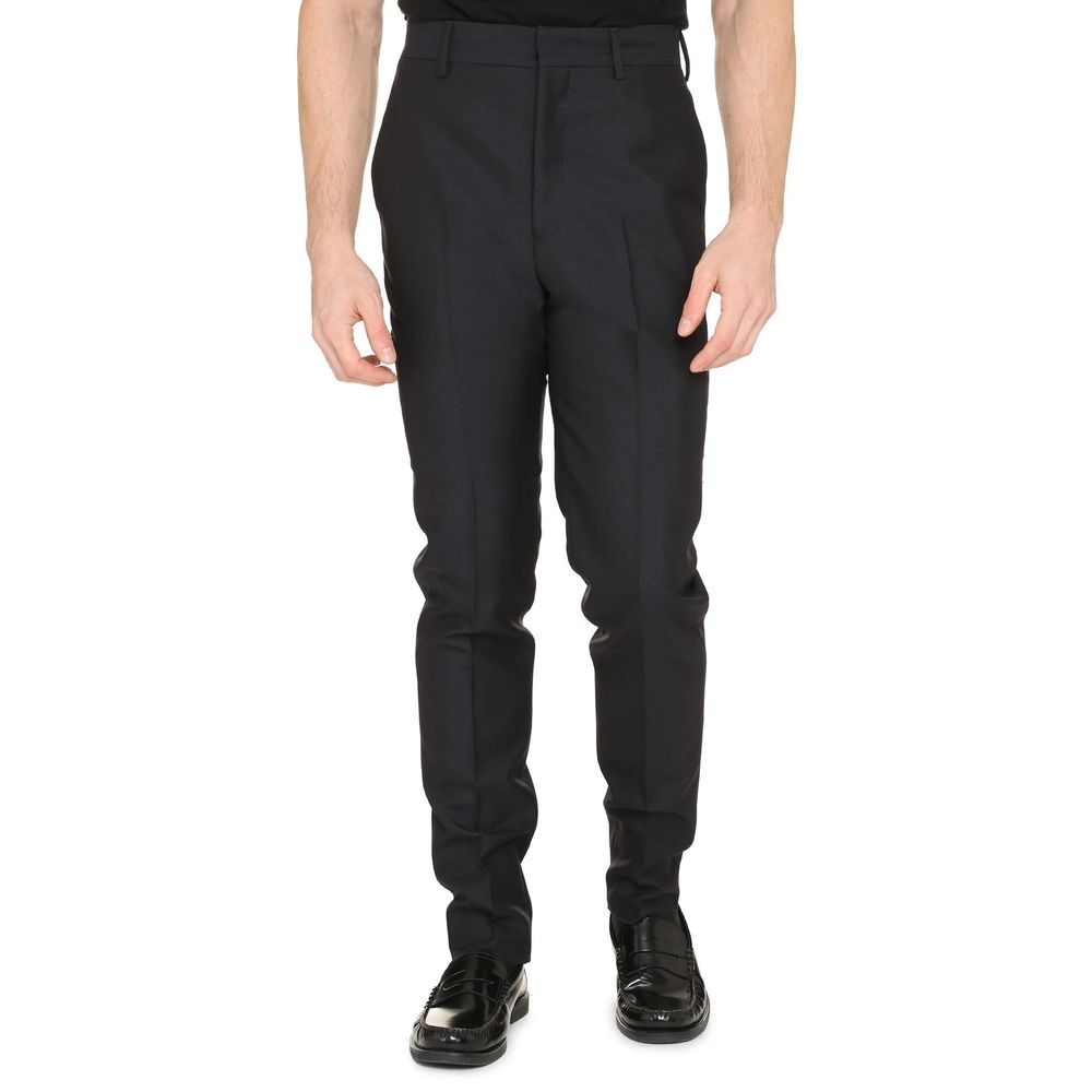 Men’s Prada Blue Mohair Dress Pants