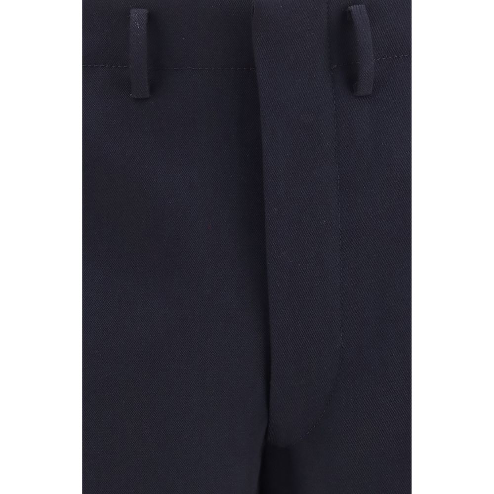 Men’s Prada Blue Wool Oves Aries Dress Pants