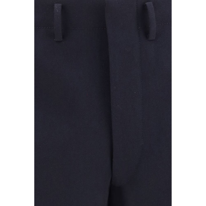 Men’s Prada Blue Wool Oves Aries Dress Pants