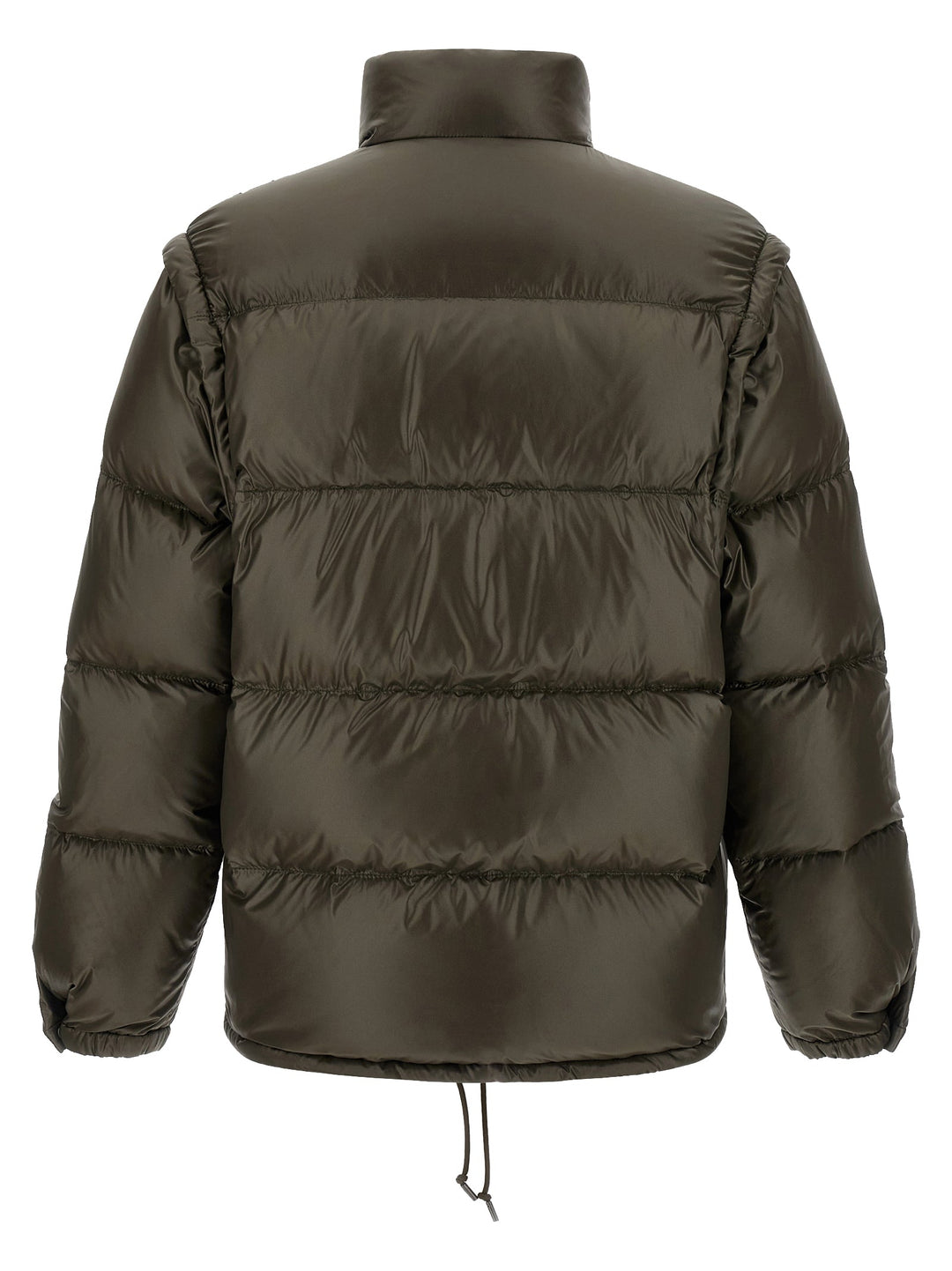 Men’s Prada Gray Recycled Polyamide Full-length Jacket
