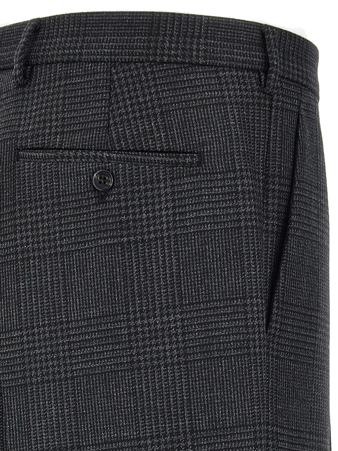 Men’s Prada Gray Virgin Wool Dress Pants