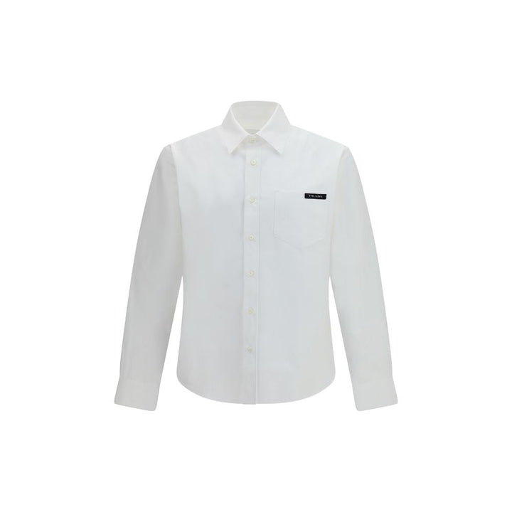 Prada White Cotton Dress Shirt