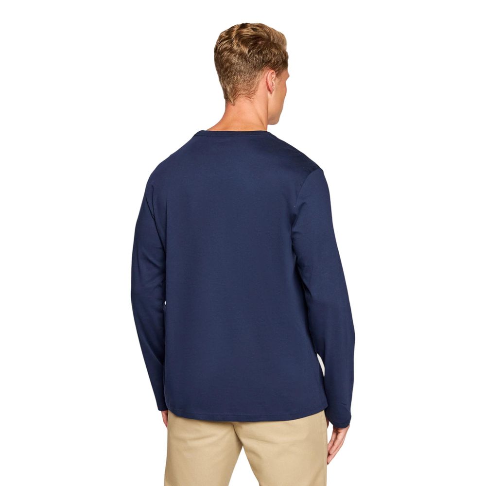 Men’s Ralph Lauren Blue Cotton Long Sleeve T-shirt