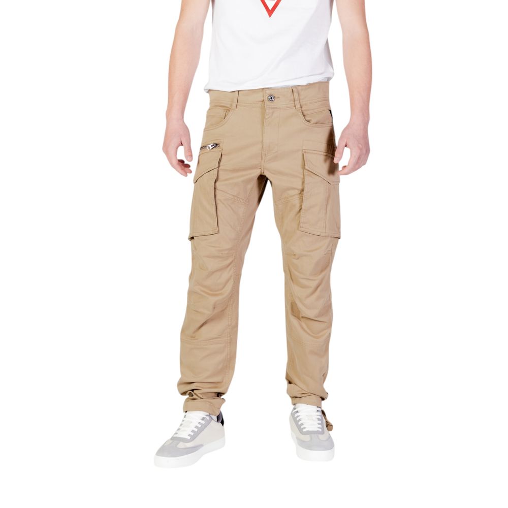 Men’s Replay Beige Cotton Cargo Pants