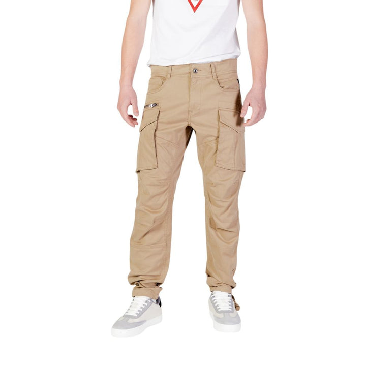 Men’s Replay Beige Cotton Cargo Pants