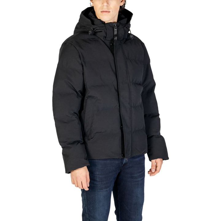 Men’s Replay Black Polyamide Coat